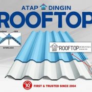 Jual Atap Dingin Untuk Garasi /Kanopi Rumah Merk Rofftop